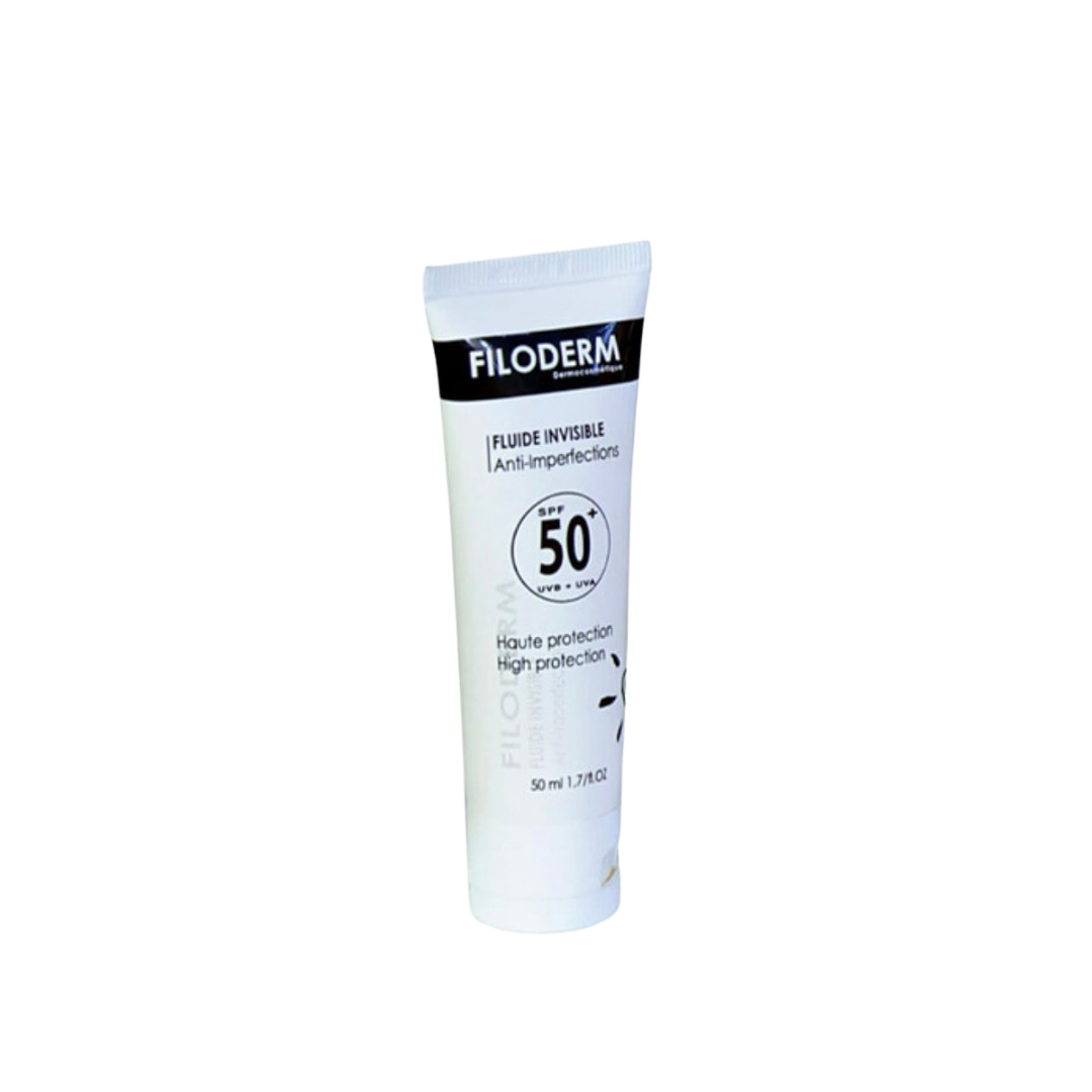 Filoderm Ecran Fluide invisible anti-imperfection spf50+ 50ml — vue principale