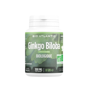 GPH Bio Atlantic Ginkgo biloba Bio 120cps 300mg โ vue principale
