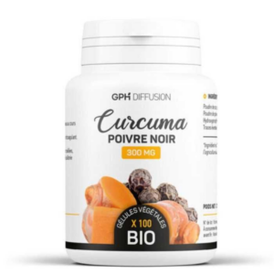 GPH Curcuma & Poivre Noir 300mg 100gel