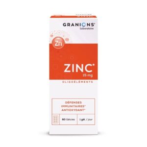 GRANIONS Zinc 15mg B60gelules