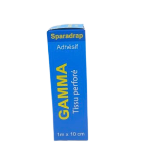 Gamma Sparadrap Adhesif Blanc 1m*10cm