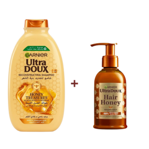 Garnier Ultra Doux Shampoo Reconstructing 200ml+Serum Hair Honey 115ml