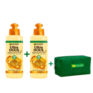 Garnier Ultra Doux Smoothing Leave Cream*2 + Trousse