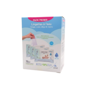 Gilbert Bb Lingettes Lot 3*70pcs "Su La 3eme -50%"