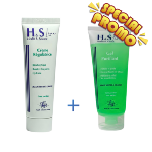 H&S Line Duo Pack  "Gel Purifiant 200ml+Creme Regulatrice"