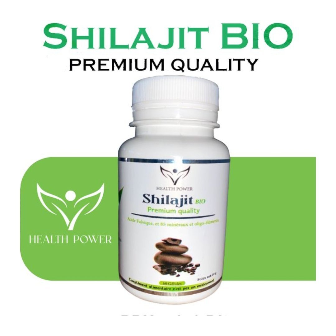 Health power Shilajit 60 gelules — vue principale