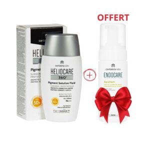 Heliocare 360° Pigment Solution Fluide 50ml+Endocare Aquafoam Pack