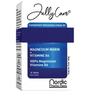 Jullycare Magnesium Marin+Vit B6 30 Gelules