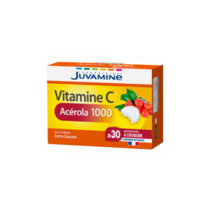 Juvamine Vitamine C acerola 30 comprimes — vue principale