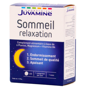 Juvamine sommeil relaxation 30 comprimes — vue principale