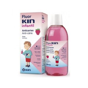 Kin Fluor Bain De Bouche Enfant Fraise 500ml