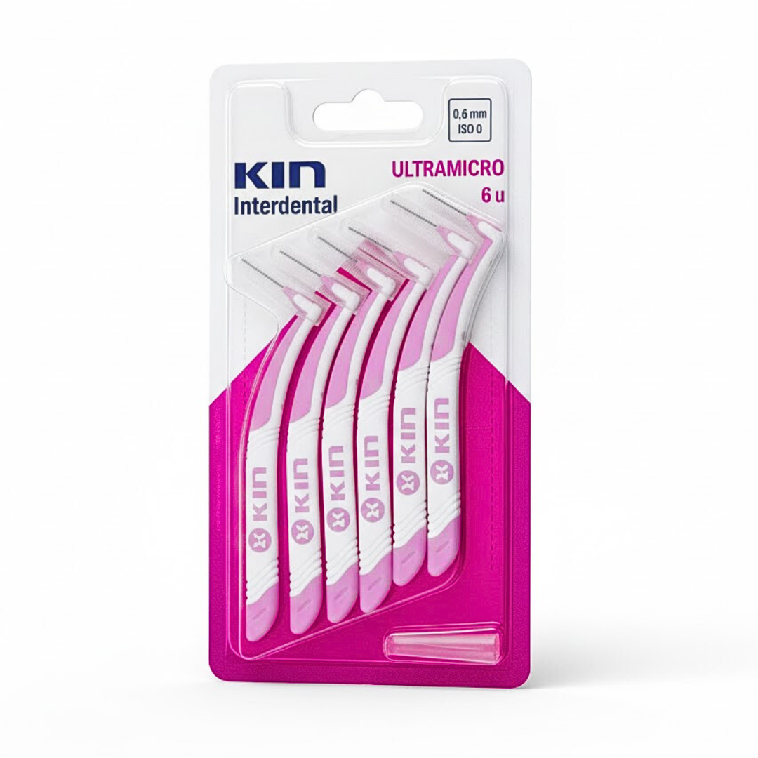 Kin clinic brossettes interdentaire 0.6mm Ultramicro 6unites — vue principale