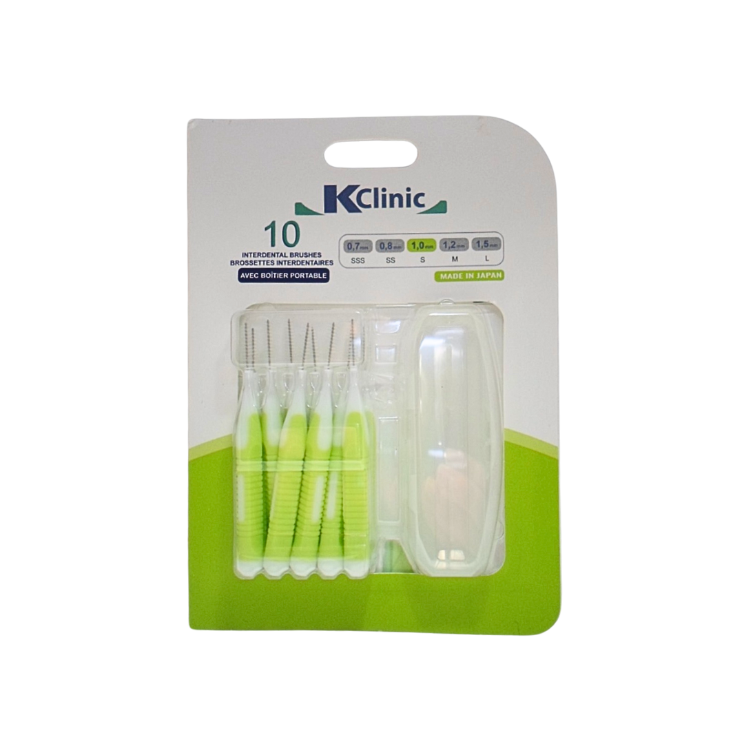 Kin clinic brossettes interdentaire 1.0mm 10unites — vue principale