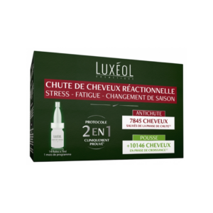 Luxeol Anti-Chut Reactionnelle 2en1 14fioles *7ml