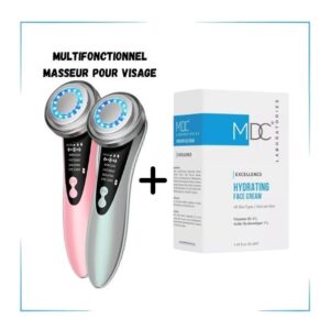 MDC Duo Pack Hydratation+Appareil Masseur Pour Visage Offert