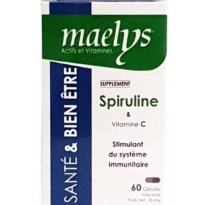Maelys Spiruline & VitamineC 60gelules