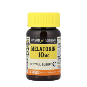 Mason Natural Melatonin 10mg 60 Caplets 1810-60