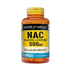 Mason Natural Nac  N-Acetyl-L-Cysteine 60 Capsules  1710-60