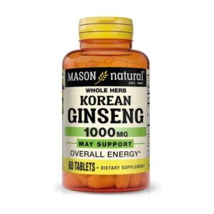 Mason Natural Korean Ginseng 60 Tablets 1141-60A