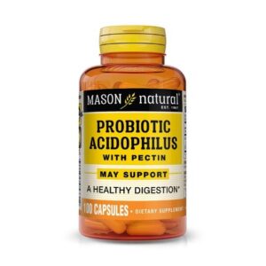 Mason Natural Probiotic Acidophilus 100 Capsules 533-100C
