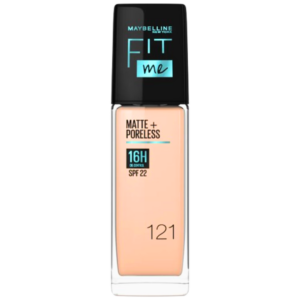 Maybelline Fit Me FDt Matte+ Poreless SPF22 Nu 121 30ml