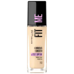 Maybelline Fit Me FDt Luminous +Smooth SPF18 Nu 110 30ml