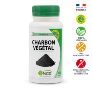 Mgd Charbon Vegetale 120 Gelules