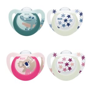 Nuk Deux Sucette Star Night & Day 6-18m 10571521