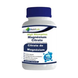 Nutrilab Magnesium Citrate 300mg 60gelules