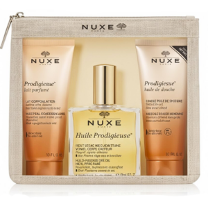 Nuxe Prodigieux trousse " huile douche+huile seche 100ml+Lait parfum " — vue principale