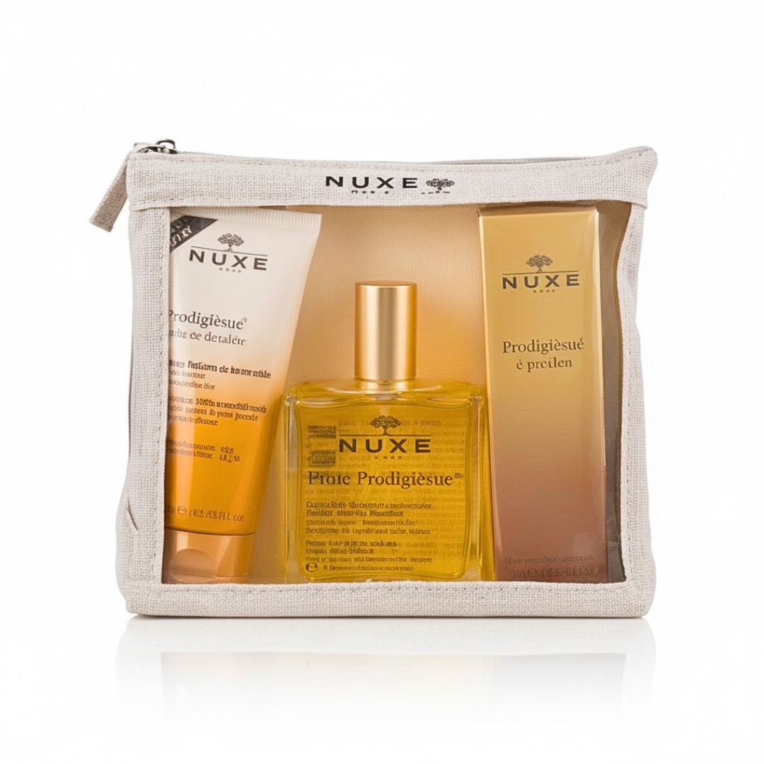 Nuxe Prodigieux trousse " huile douche+huile seche 100ml+parfun " — vue principale