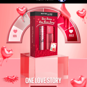 Maybelline Pack Saint Valentin "Teddy 55+Sky High"
