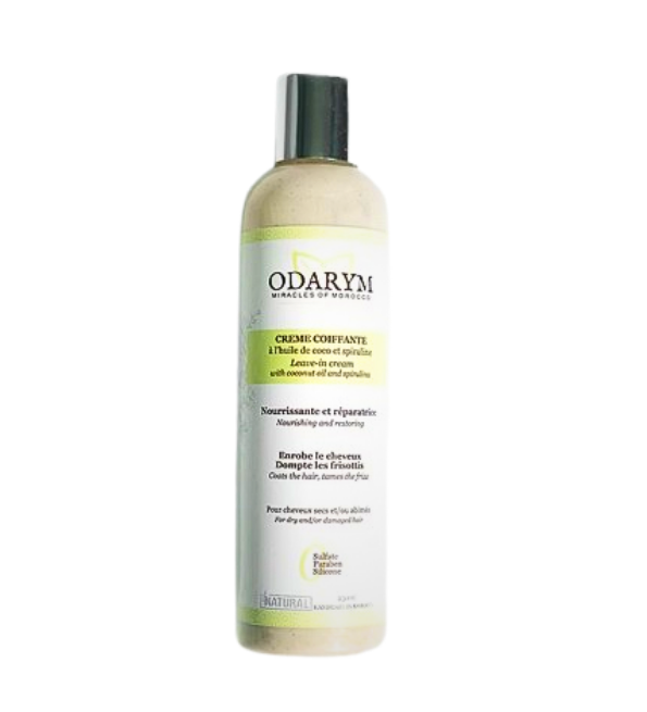 Odarym Creme coiffante & l'huile de coco & Spiruline 250ml — vue principale