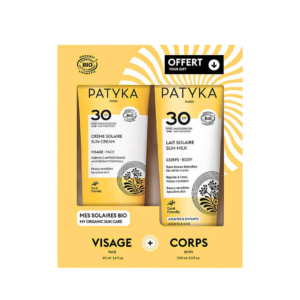 Patyka Coffret "Creme Solaire Visage Spf30+Lait Solaire Corps Spf30"