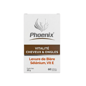Phoenix Vitalite Cheveux & Ongles 60gelules