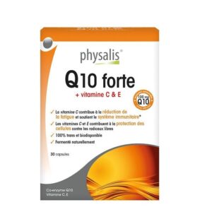 Physalis Q10 Forte +Vitamine C & E 30 Gelules