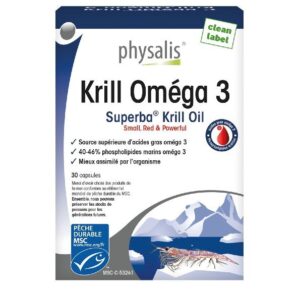 Physalis Krill Omega 3 30capsules