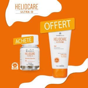 Heliocare Ultra D 30 Gelules+Ultra Gel 90 SPF50 Pack