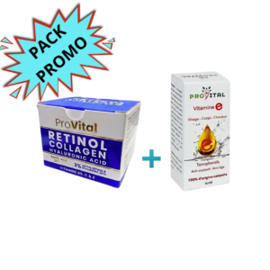 Pro Vital Duo Pack "Creme Retinol+Vitamine E Anti Age"