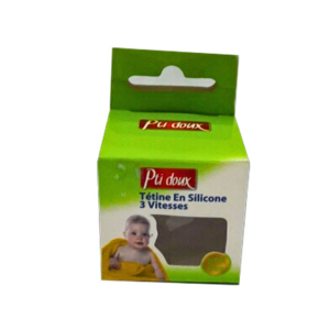 Pti Doux Tet Large 3 Vit En Silicone