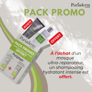 Puriaderm Puriphan Masque Ultra-Rep+Puriphan Shamp Hydratant Pack