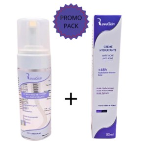 RawaSkin Pack (Creme Hydratante 50ml+Mousse Nettoyant 150ml) — vue principale