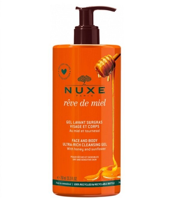 Nuxe Reve du Miel Gel Lavant Surgras 750ml — vue principale