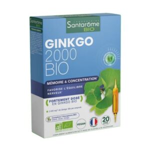 Santarome Ginkgo 20Ampoules