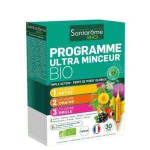 Santarome Programme Ultra Minceur 30 Ampoules