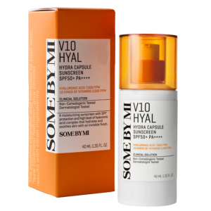 Some Bymi V10 Hyal Hydra capsules sunscreen spf50+ 40ml — vue principale