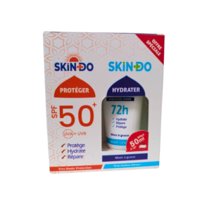 Skindo Duo Pack " Ecran Solaire Invisible+Creme Hydratante Pmg "