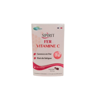 Spirit Fer & Vitamine C 30gelules