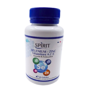 Spirit Selenium-Zinc-Vitamines A.C.E 60gelules