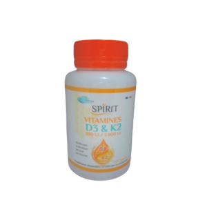 Spirit Vitamines D3 & K2 60capsules